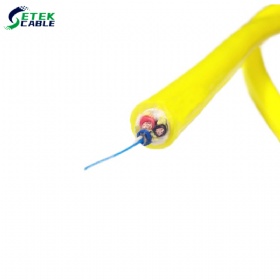 Buoyant Single Mode Optical Fiber ROV Tether cable